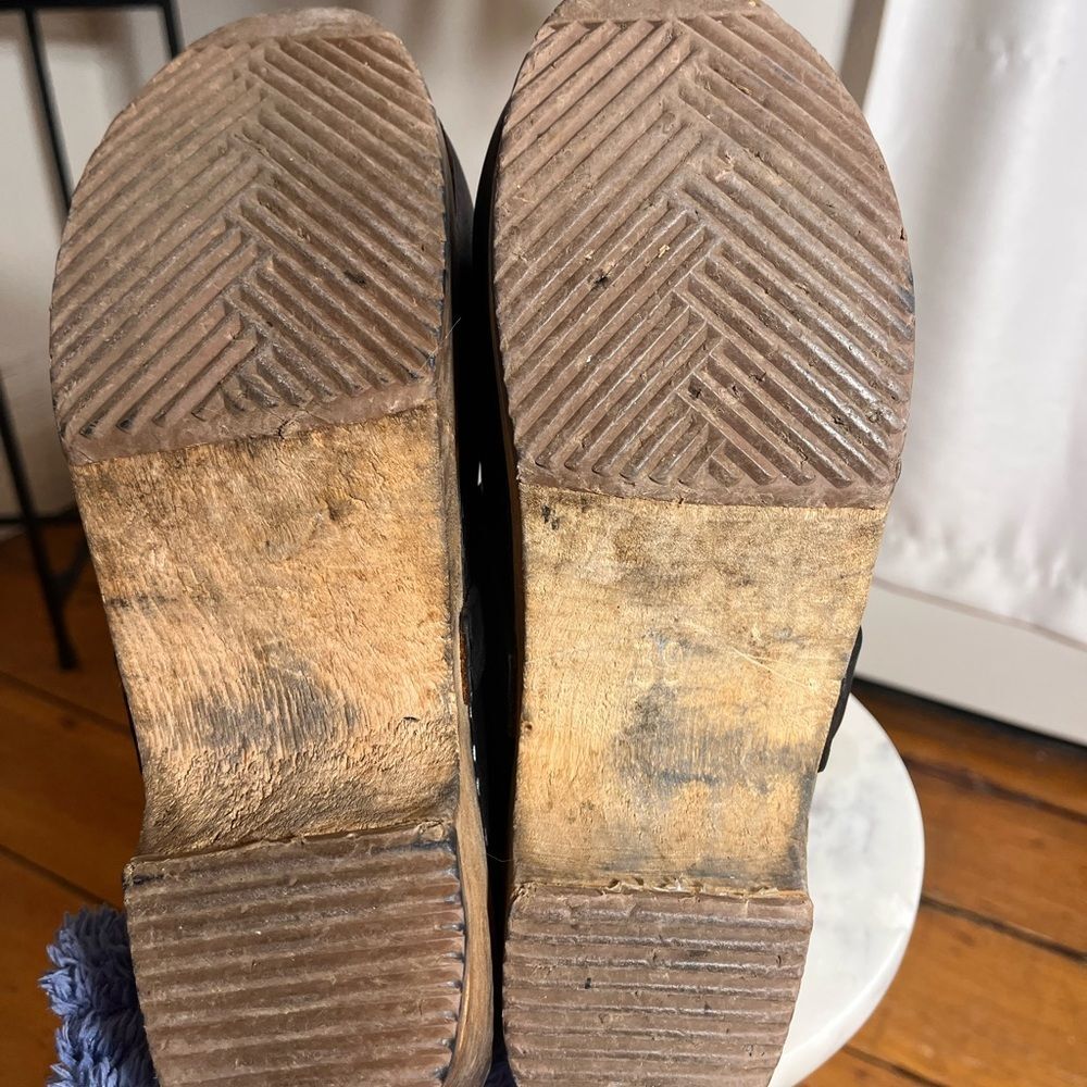 Lotta Elsa Clog Black Wood Size 39 - Picture 7 of 7